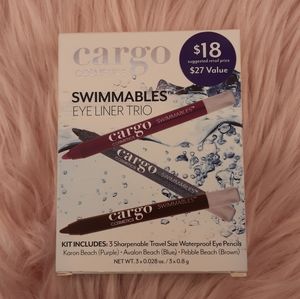NEW Cargo Swimmables Eye Liner Trio 0.028oz